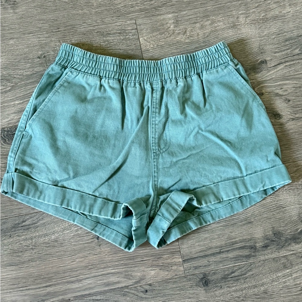 Forever 21 High Waist Blue Shorts